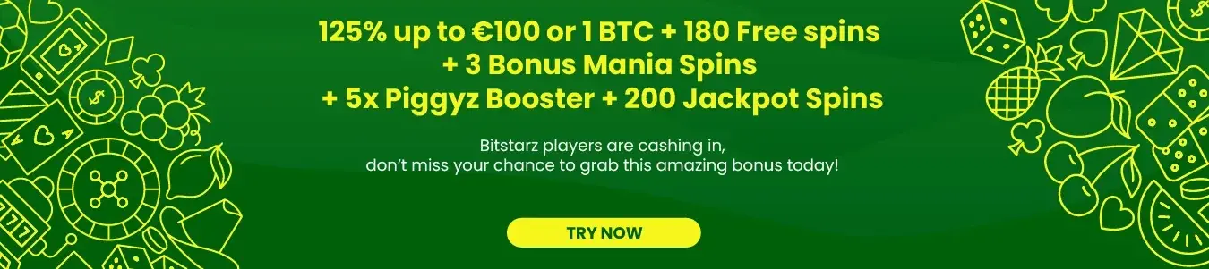 Bitstarz casino bonus 125% up to 100 euro or 1 bitcoin + 180 free spins